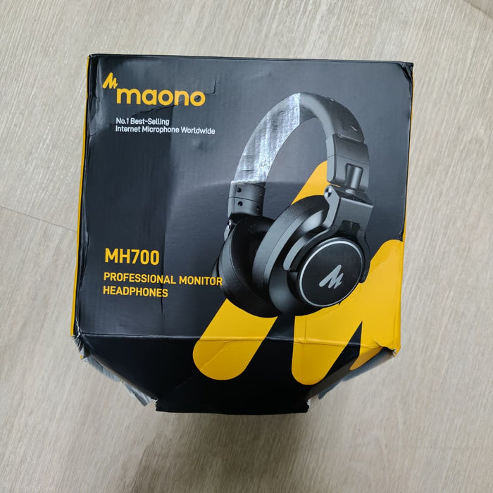 B STOCK (BS-657) MAONO MH700 Closed-back Dynamic Headphones - Black