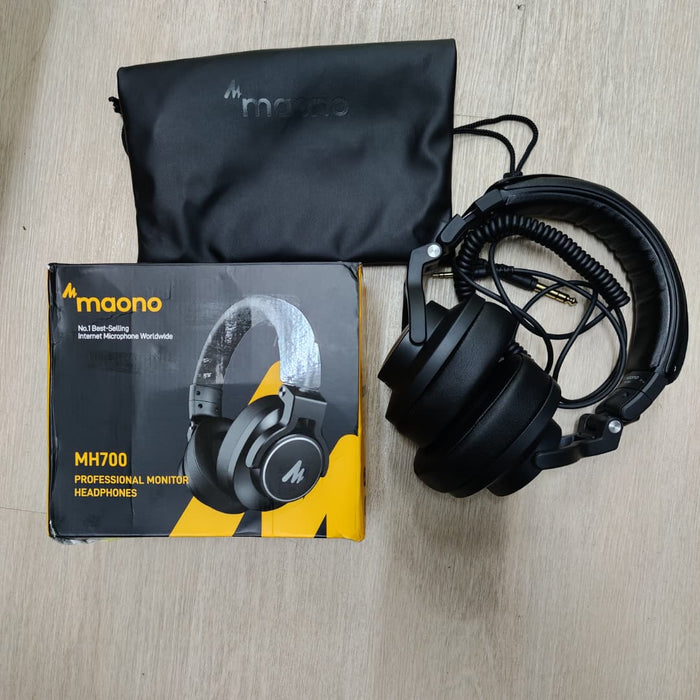 B STOCK (BS-657) MAONO MH700 Closed-back Dynamic Headphones - Black