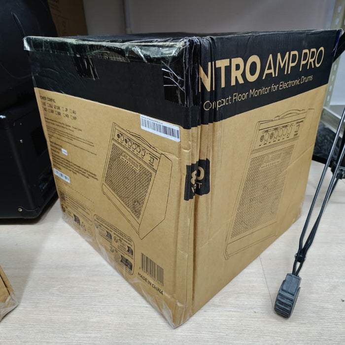 B STOCK (BS-674) Alesis Nitro Amp Pro 8” Compact Floor Monitor for Electronic Drums