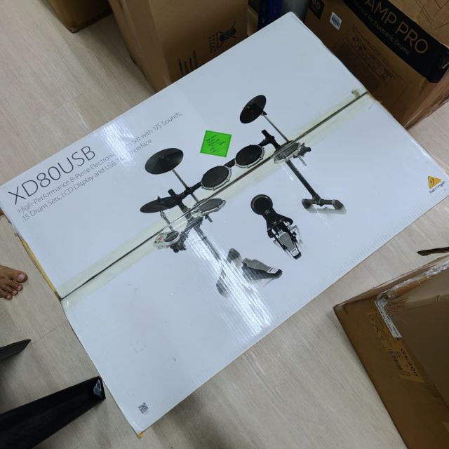 B STOCK (BS-676) Behringer XD-80USB 5-piece Electronic Drum Set (XD80USB)