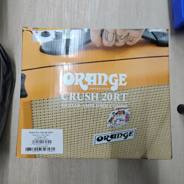 B STOCK (BS-690) Orange Crush 20RT - 20-watt 1x8" Best Beginner Electric Combo Amp