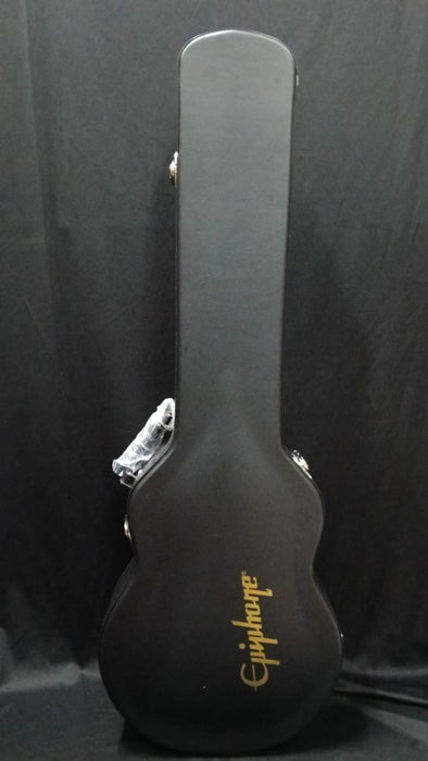 B STOCK (BS-691) Epiphone Alex Lifeson Les Paul Custom Axcess Electric Guitar, Case Included - Ruby