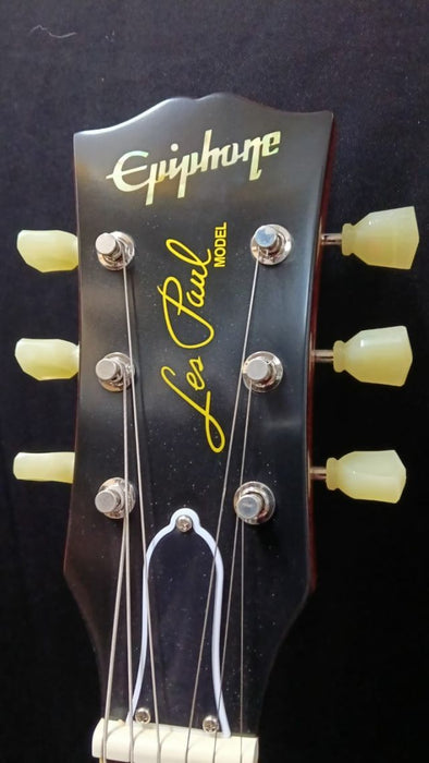 B STOCK (BS-693) Epiphone 1959 Les Paul Standard Reissue Electric Guitar - Deep Cherry Sunburst