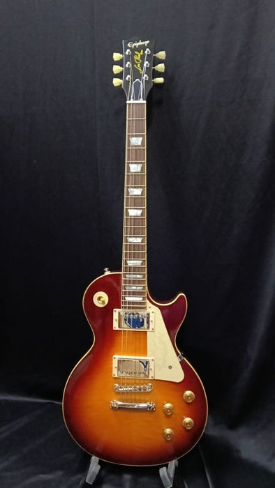 B STOCK (BS-693) Epiphone 1959 Les Paul Standard Reissue Electric Guitar - Deep Cherry Sunburst