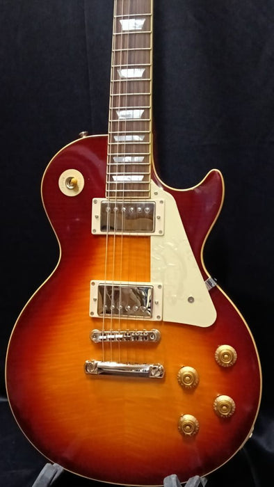B STOCK (BS-693) Epiphone 1959 Les Paul Standard Reissue Electric Guitar - Deep Cherry Sunburst