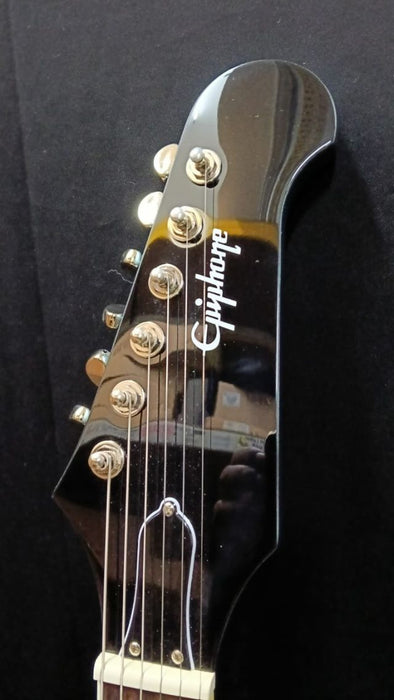 B STOCK (BS-698) Epiphone Dave Grohl DG-335 Semi-hollowbody Electric Guitar - Pelham Blue