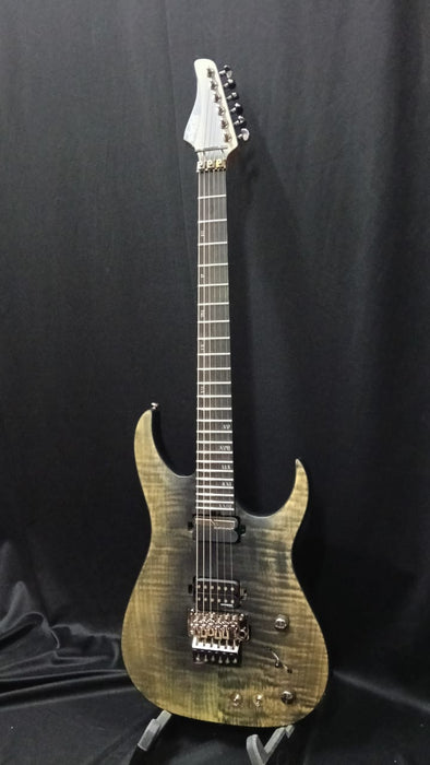 B STOCK (BS-701) Schecter Banshee Mach-6 FR-S Electric Guitar - Fallout Burst