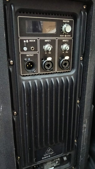B STOCK (BS-704) Behringer DR115DSP 1400W 15" Powered Speaker with Bluetooth