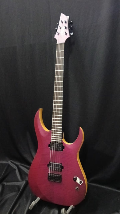 B STOCK (BS-706) Schecter John Browne Tao-6 Electric Guitar - Satin Trans Purple