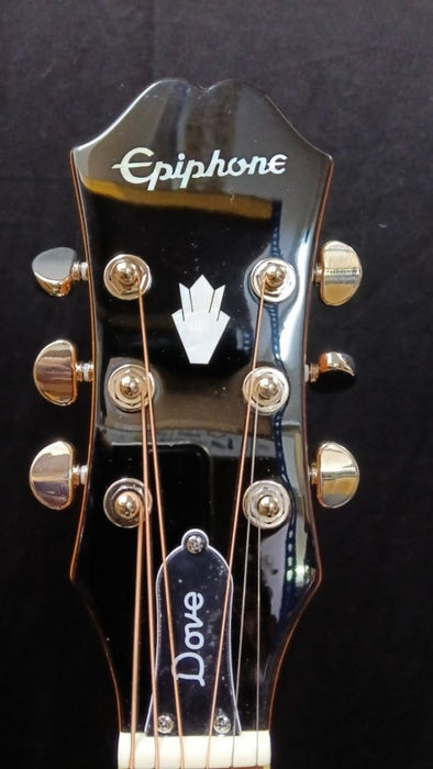 B STOCK (BS-707) Epiphone Dove Studio Acoustic-Electric Guitar - Violinburst