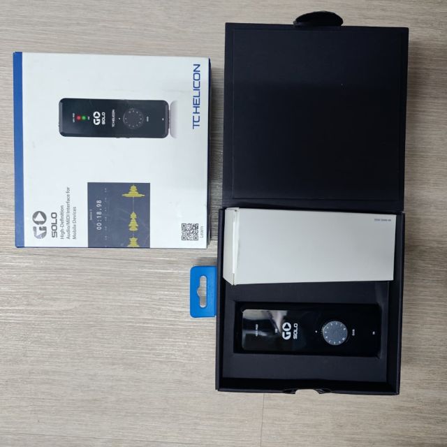 B STOCK (BS-712) TC-Helicon GO SOLO Audio/MIDI Interface for Mobile Devices
