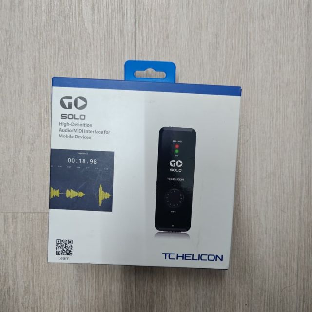 B STOCK (BS-712) TC-Helicon GO SOLO Audio/MIDI Interface for Mobile Devices