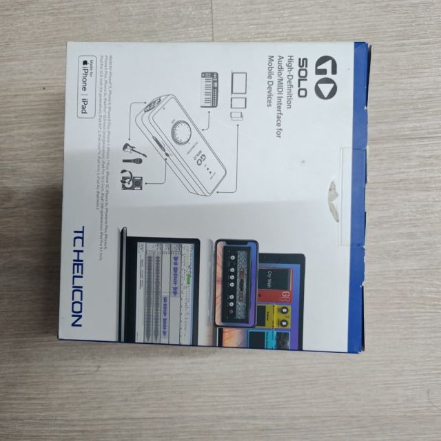 B STOCK (BS-712) TC-Helicon GO SOLO Audio/MIDI Interface for Mobile Devices