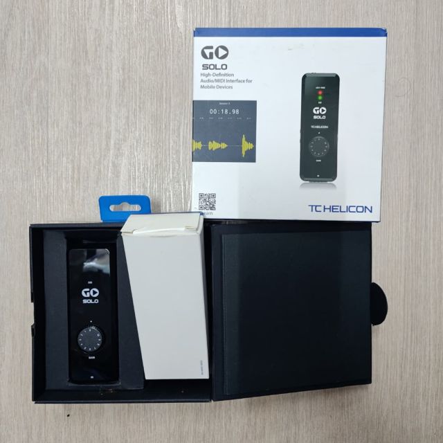 B STOCK (BS-712) TC-Helicon GO SOLO Audio/MIDI Interface for Mobile Devices