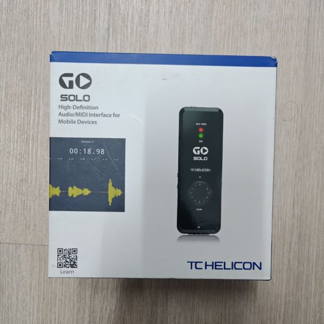 B STOCK (BS-712) TC-Helicon GO SOLO Audio/MIDI Interface for Mobile Devices