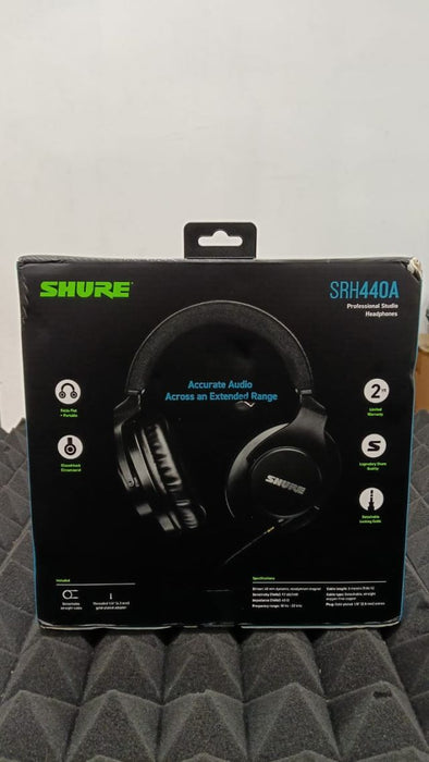 B STOCK (BS-714) Shure SRH440A Professional Closed-back Studio Headphones