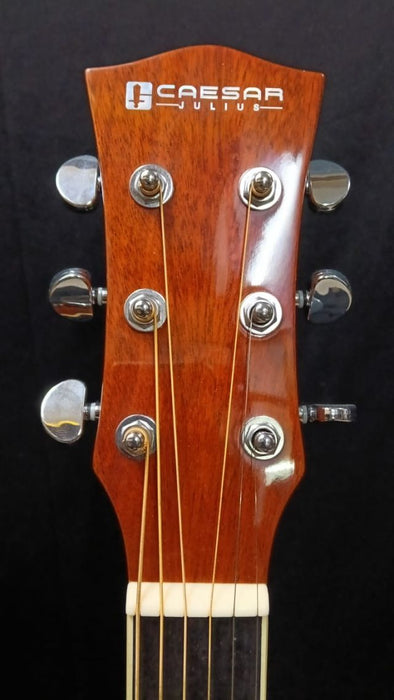 B STOCK (BS-716) Caesar X-416C-N Budget Beginner 41-inch Cutaway Body Acoustic Guitar - Natural