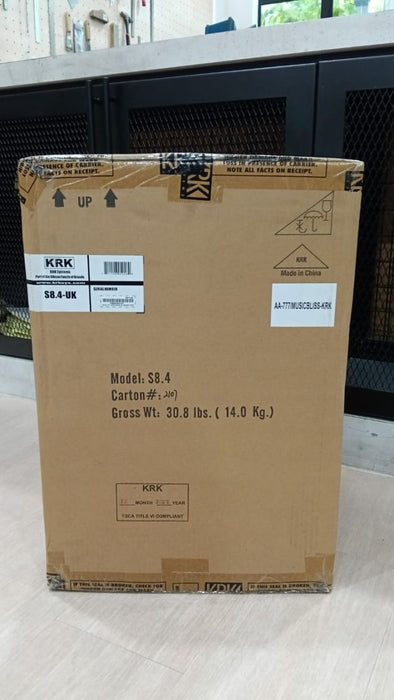 B STOCK (BS-720) KRK S8.4 8" Powered Studio Subwoofer