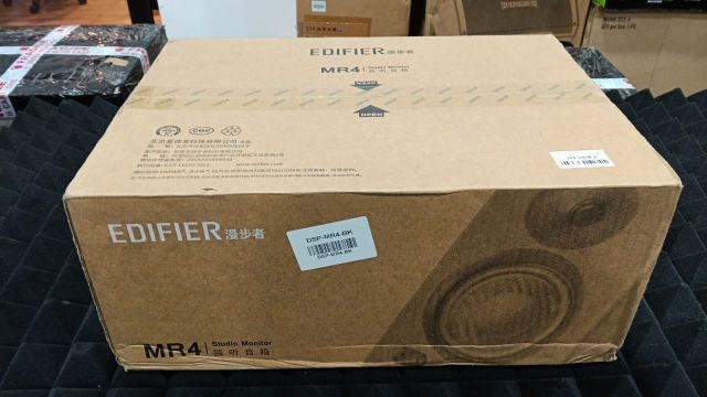B STOCK (BS-727) Edifier MR4 Active Studio Monitor Speakers (Pair) - Black