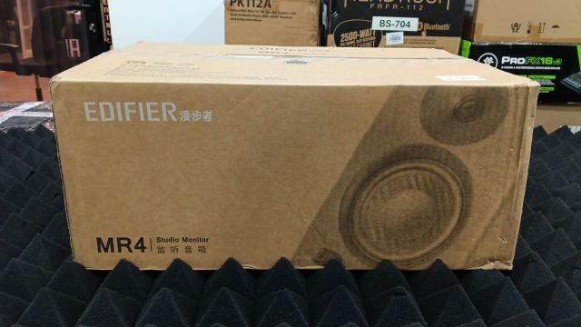 B STOCK (BS-728) Edifier MR4 Active Studio Monitor Speakers (Pair) - White