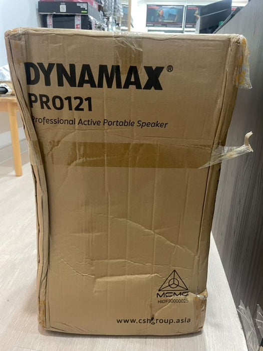 Dynamax PRO121C 12" Active Speaker with USB, Bluetooth and 2 x Handheld Microphone