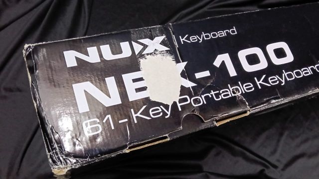 B STOCK (BS-740) NUX NEK-100 61 Keys Portable Digital Electronic Keyboard with Touch Response and Bluetooth
