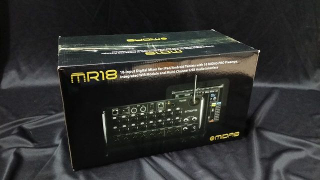 B STOCK (BS-745) Midas MR18 18-Input Digital Mixer for iPad/Android Tablets