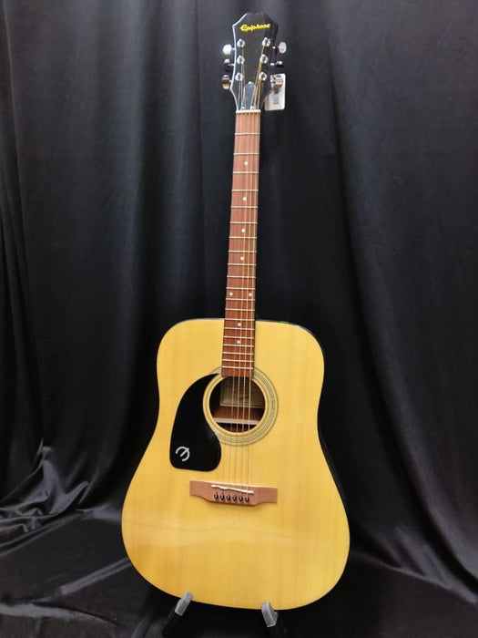 B STOCK (BS-748) Epiphone DR-100 Dreadnought Left-Handed Acoustic Guitar - Natural (DR100)