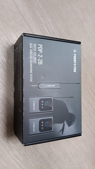 B STOCK (BS-752) Phenyx Pro PDP-2-2B(900) Dual Digital Portable Wireless Microphone System (2 Bodypack)