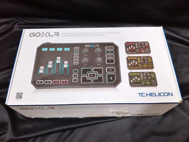 B STOCK (BS-772) TC-Helicon GO XLR 4-channel USB Streaming Mixer with Voice FX and Sampler