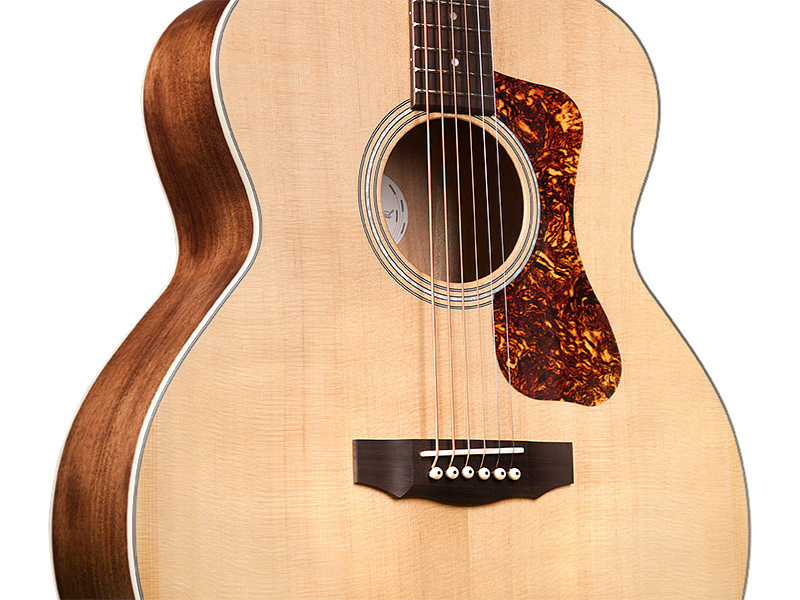Guild BT-240E Baritone Acoustic-electric Guitar - Natural, Solid Spruce Top, Mahogany Back & Sides
