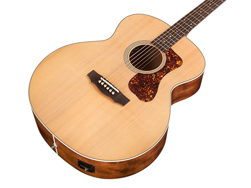 Guild BT-240E Baritone Acoustic-electric Guitar - Natural, Solid Spruce Top, Mahogany Back & Sides