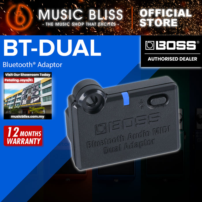 Boss BT-Dual - Bluetooth Audio MIDI Dual Adapter