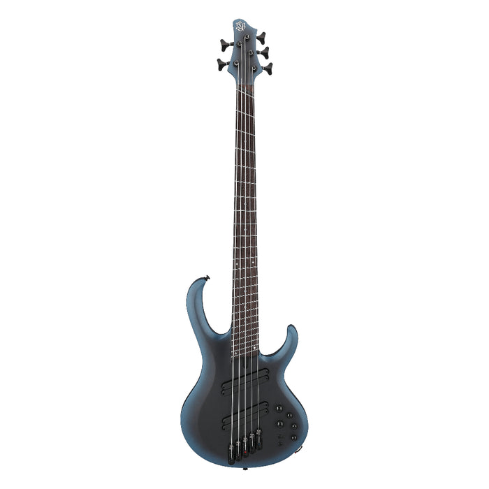 Ibanez BTB605MS Electric Bass Guitar - Midnight Arctic Ocean Matte