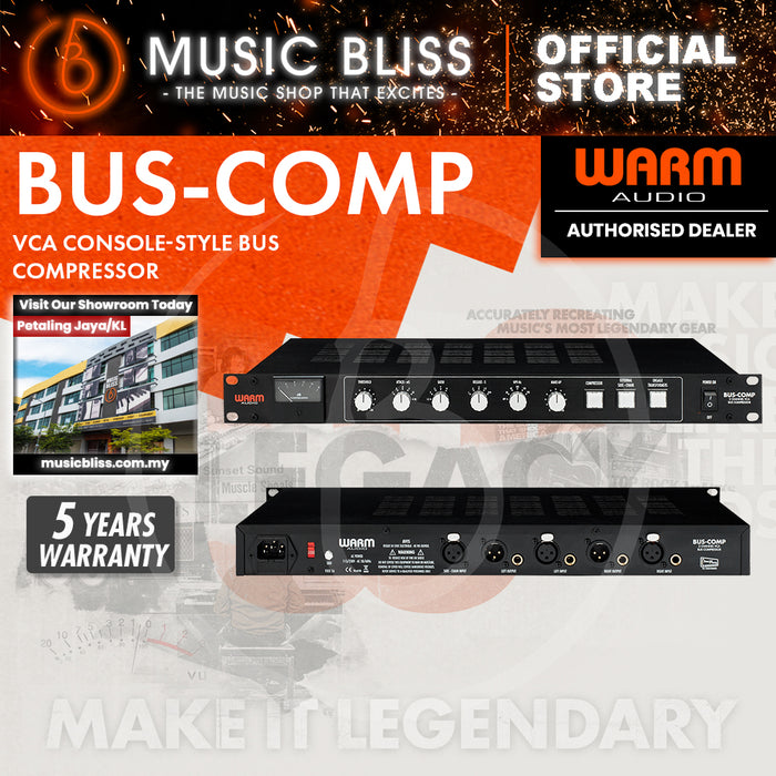 Warm Audio Bus-Comp 2-channel Stereo VCA Bus Compressor