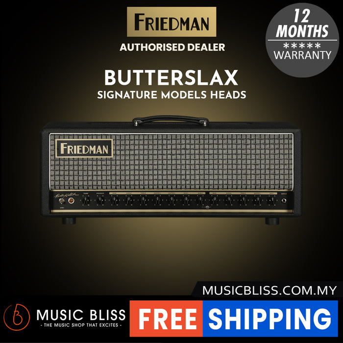 Friedman Butterslax Bill Kelliher Signature 100-watt 3-channel Tube Head