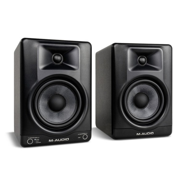 M-Audio BX5 BT 5 inch DSP-Enhanced, Desktop Powered Studio Monitor Pair with Bluetooth and App Control - Pair