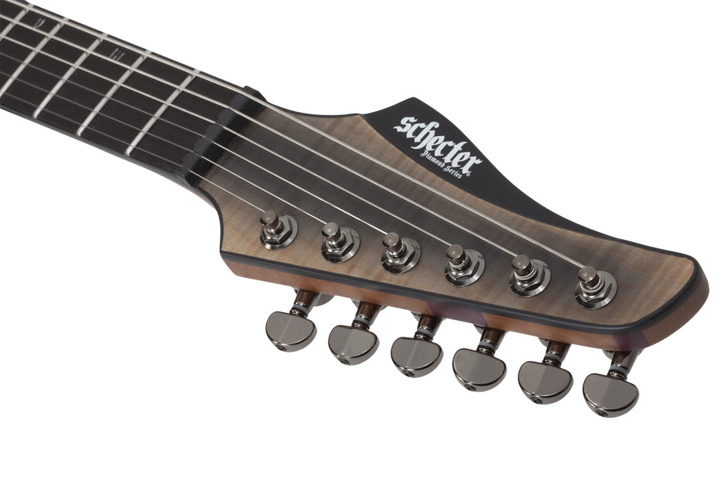 Schecter Banshee Mach-6 Evertune Electric Guitar - Fallout Burst