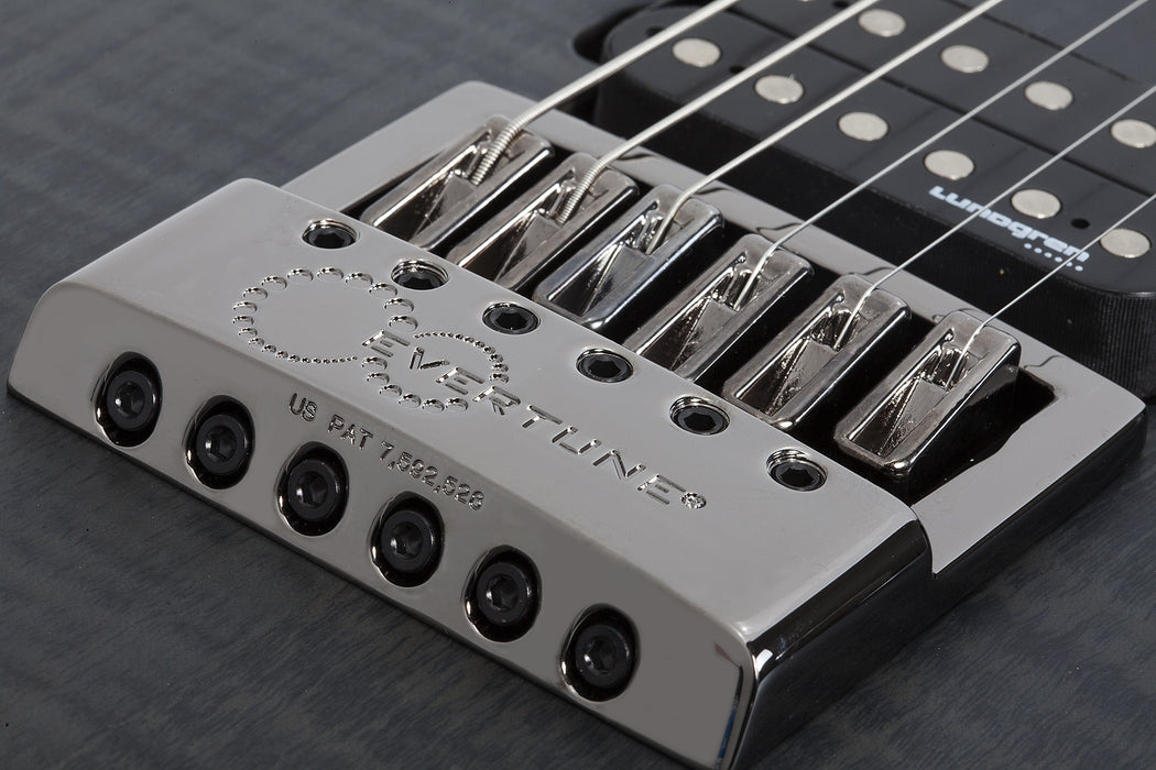 Schecter Banshee Mach-6 Evertune Electric Guitar - Fallout Burst
