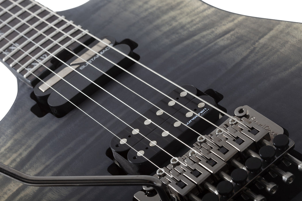 Schecter Banshee Mach-6 FR-S Left-Handed Electric Guitar - Fallout Burst