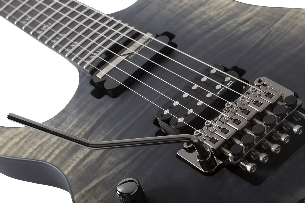 Schecter Banshee Mach-6 FR-S Left-Handed Electric Guitar - Fallout Burst
