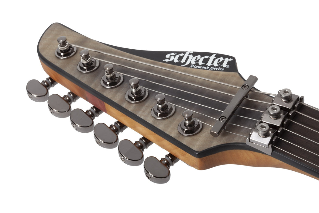 Schecter Banshee Mach-6 FR-S Left-Handed Electric Guitar - Fallout Burst