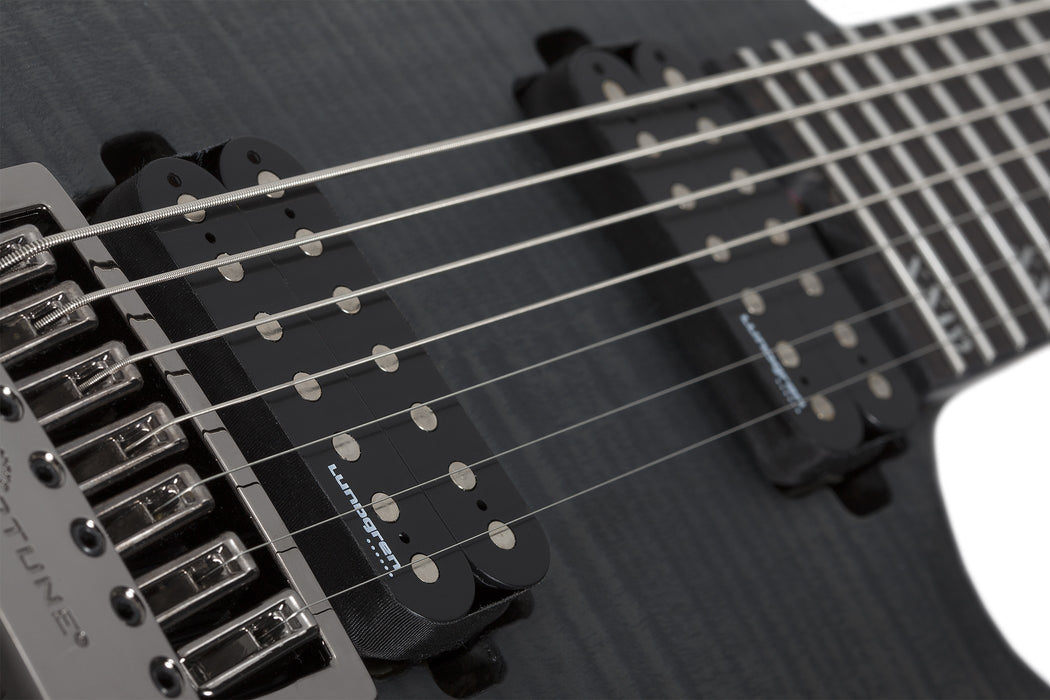 Schecter Banshee Mach-7 Evertune Electric Guitar - Fallout Burst