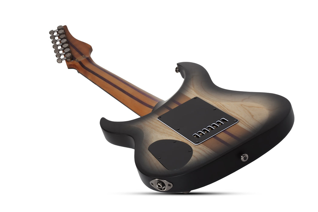Schecter Banshee Mach-7 Evertune Electric Guitar - Fallout Burst