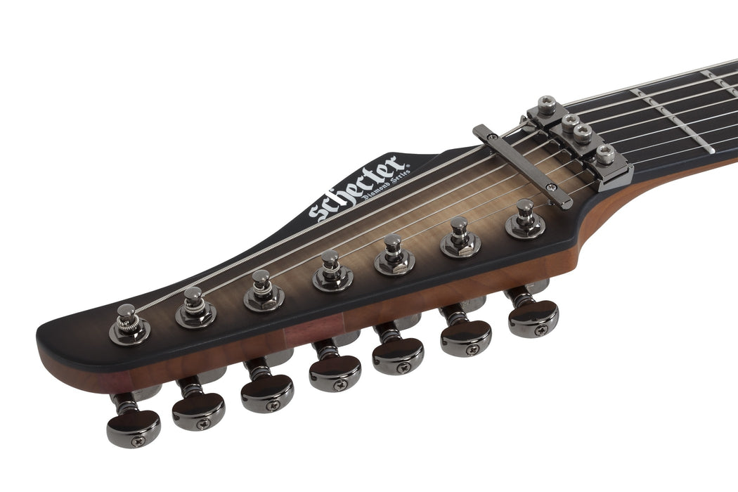 Schecter Banshee Mach-7 FR-S Left-Handed Electric Guitar - Fallout Burst
