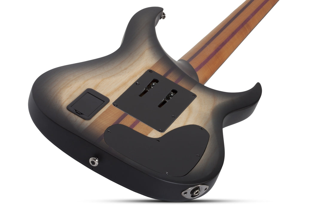 Schecter Banshee Mach-7 FR-S Left-Handed Electric Guitar - Fallout Burst