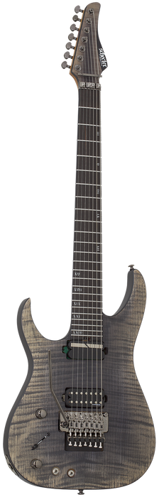 Schecter Banshee Mach-7 FR-S Left-Handed Electric Guitar - Fallout Burst
