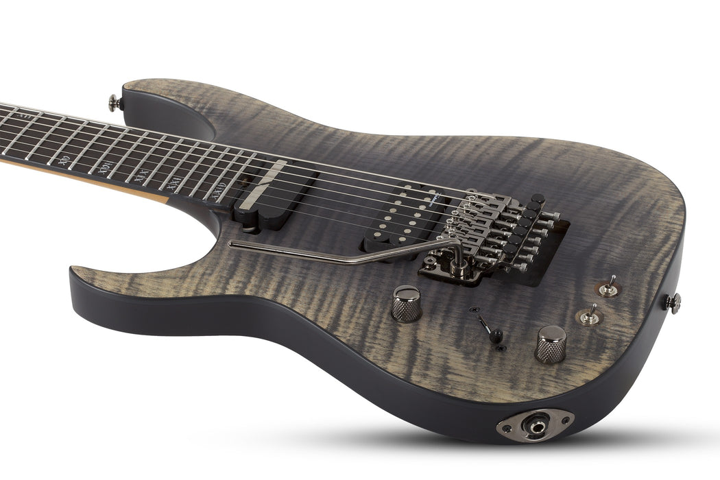 Schecter Banshee Mach-7 FR-S Left-Handed Electric Guitar - Fallout Burst