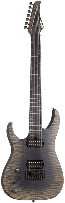 Schecter Banshee Mach-7 Left-Handed Electric Guitar - Fallout Burst