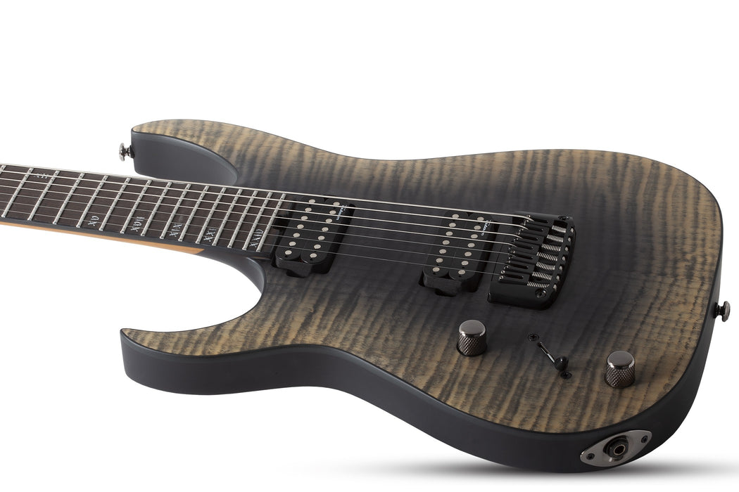 Schecter Banshee Mach-7 Left-Handed Electric Guitar - Fallout Burst